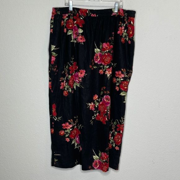 Vintage‎ Susan Graver Floral Skirt Set - Picture 6 of 11
